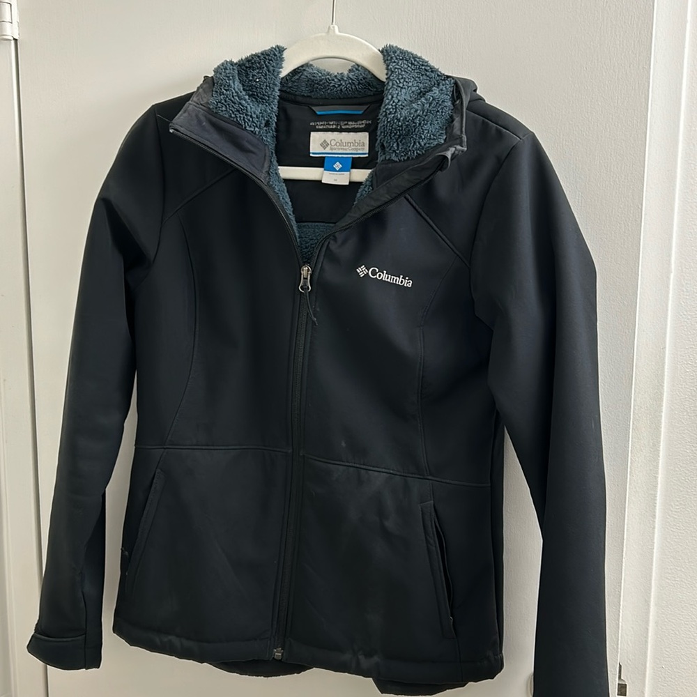 Columbia omni-wind jacket. Fleece lined!